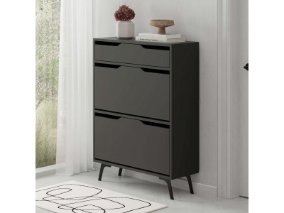 Шкаф за обувки ASTA (антрацит)